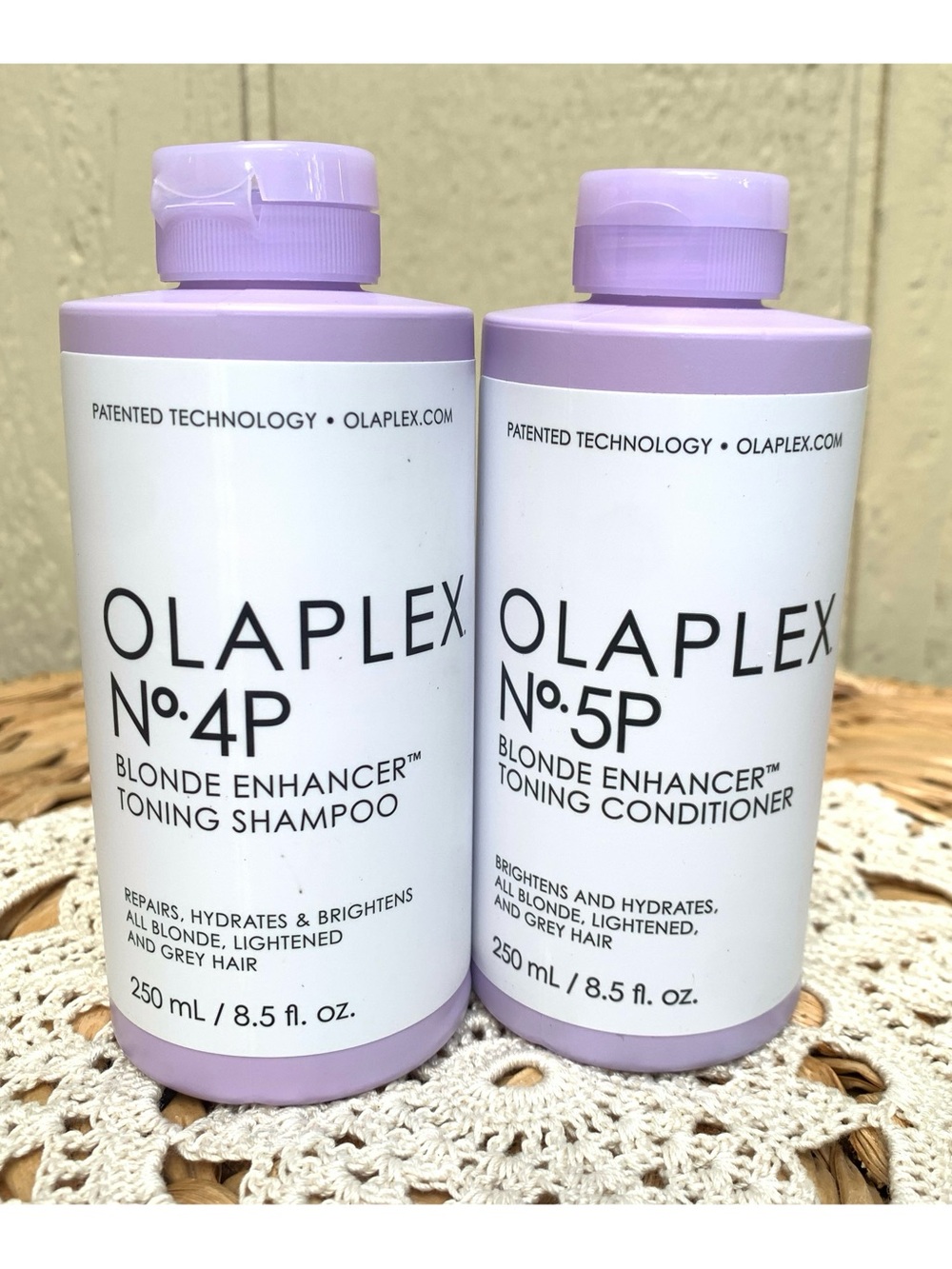 Olaplex Blonde Enhancer Toning Shampoo and Conditioner